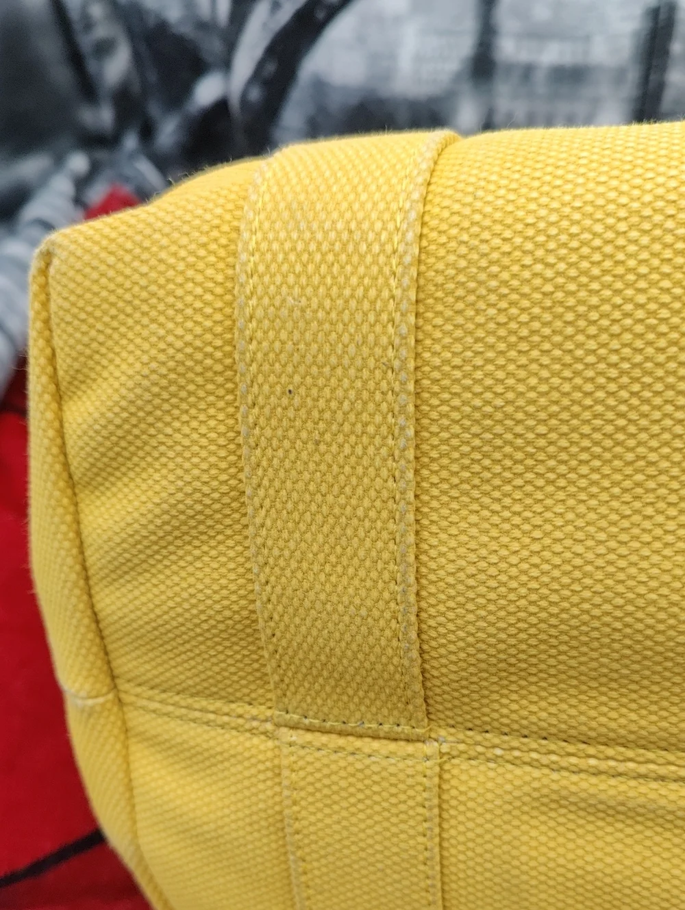 Dooney & Bourke Yellow Canvas Y2K Satchel